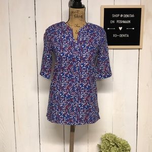 Vineyard Vines Stars & Whales Tunic Top Size M.